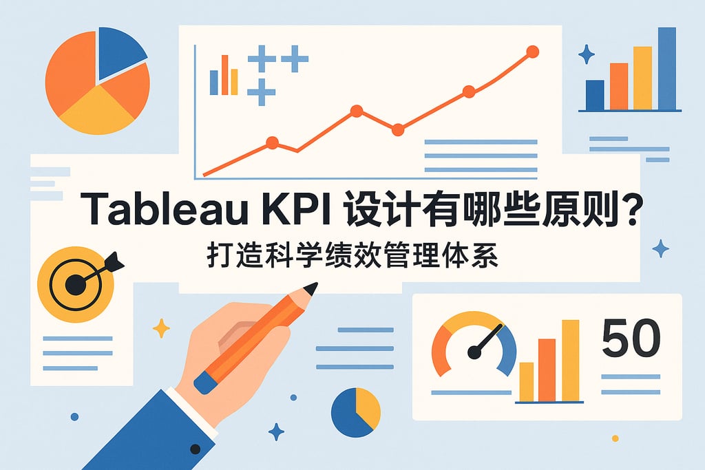 Tableau KPI设计有哪些原则？打造科学绩效管理体系